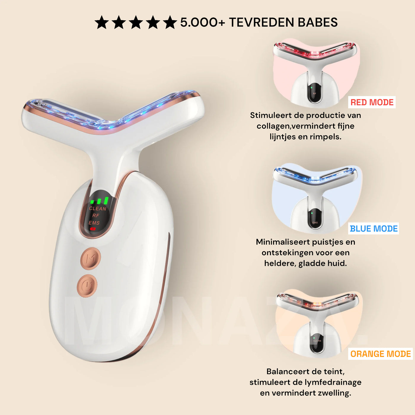 Face Massager With Modes For Skin Care