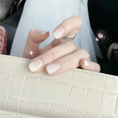 Short Ballet Wearable Fake Nails