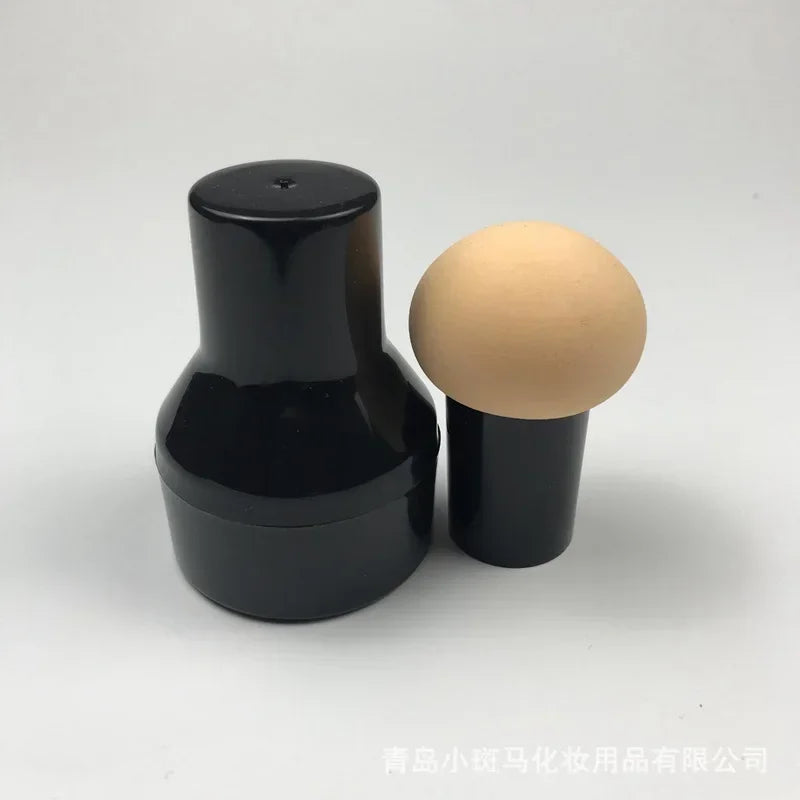 Mushroom Head Powder Puff with Protective Cap Wet Dry Cosmetic Puff Air Cushion Sponge Makeup Egg Foundation Beauty Makeup Tools