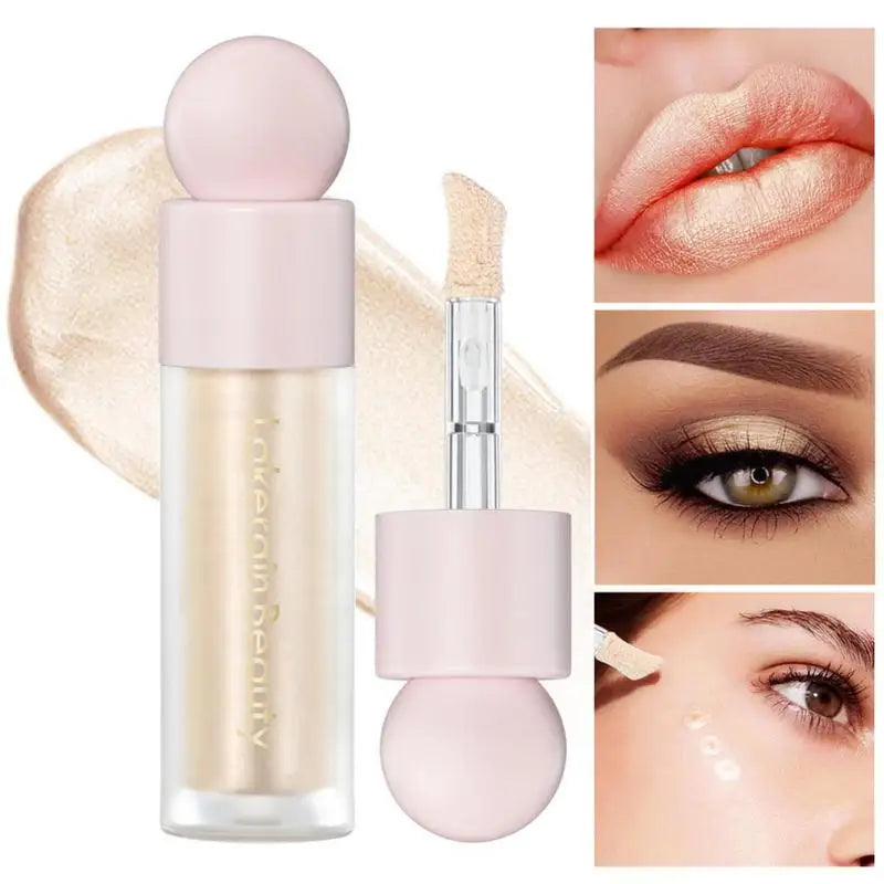 1pc Beautiful Highlighter Liquid Contouring Body Make-up For Women Brightening Complexion Glow Glossier Makeup Cosmetics