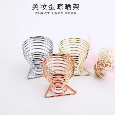 Makeup Sponge Holders Puff Display Stand Gourd Shape Sponge Puff Blender Drying Holder Bracket Make Up Puff Holder Beauty Tools