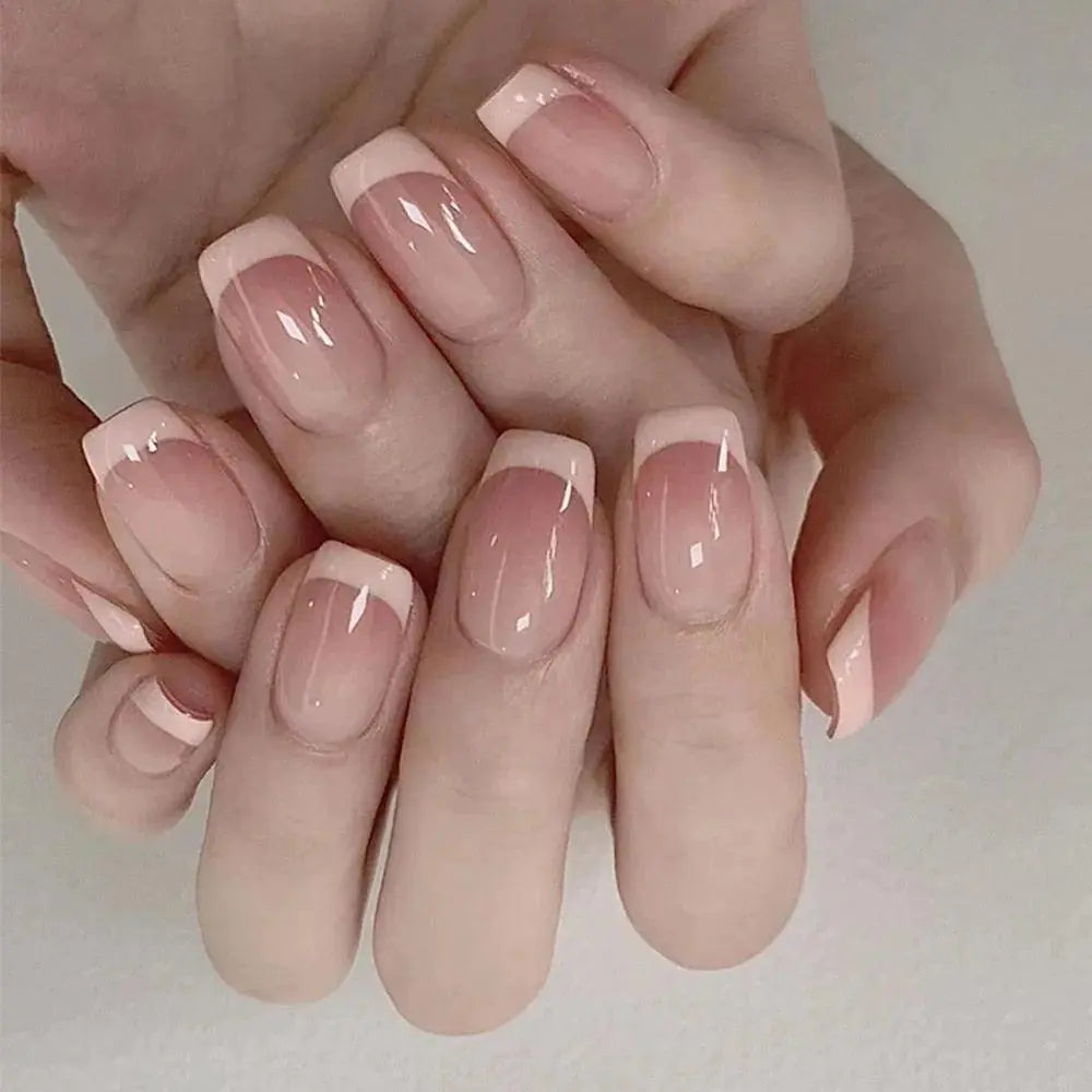 Short Ballet Wearable Fake Nails