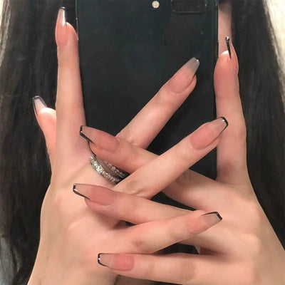 Short Ballet Wearable Fake Nails